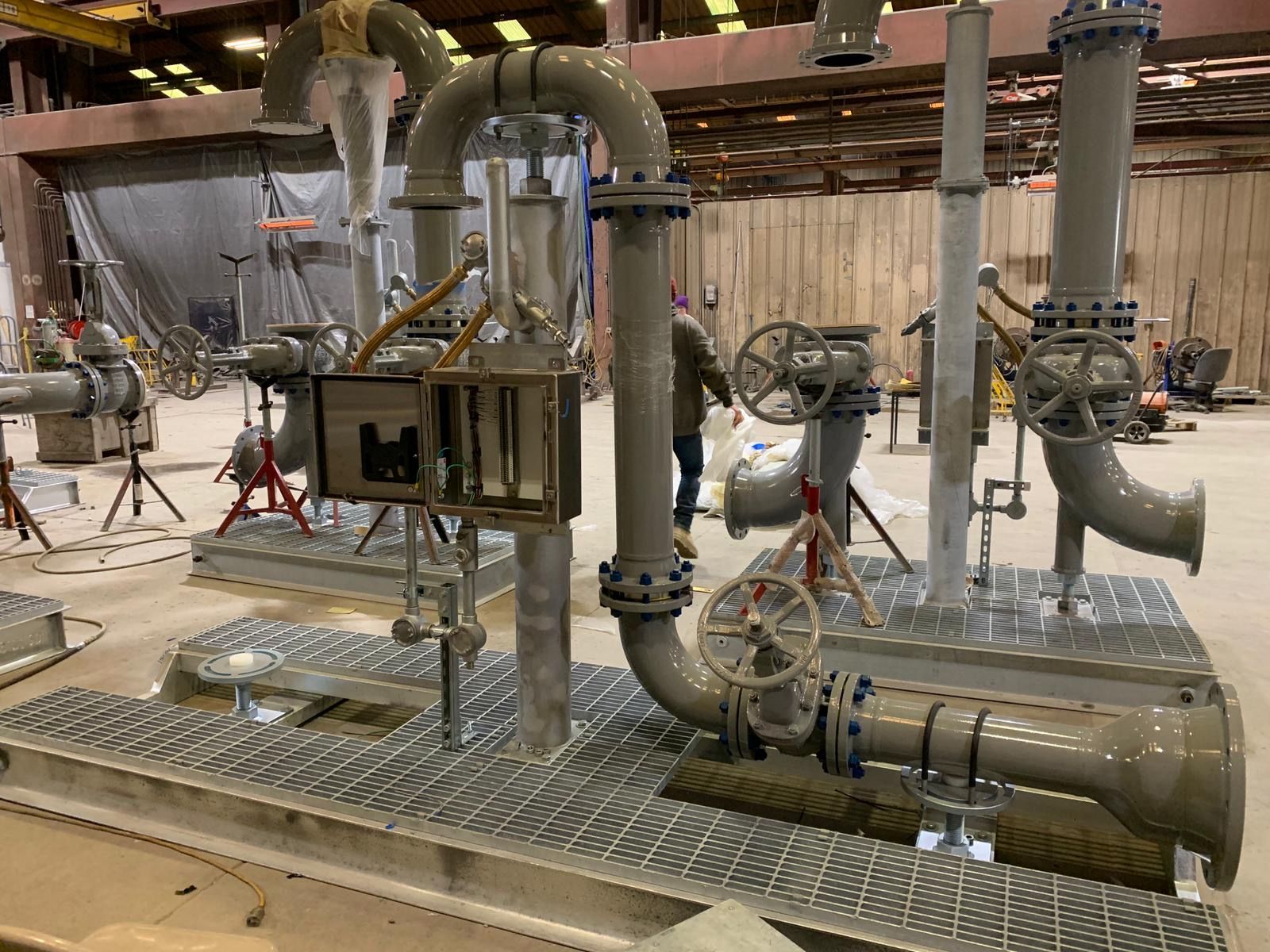 Petrogas modular skid fabrication