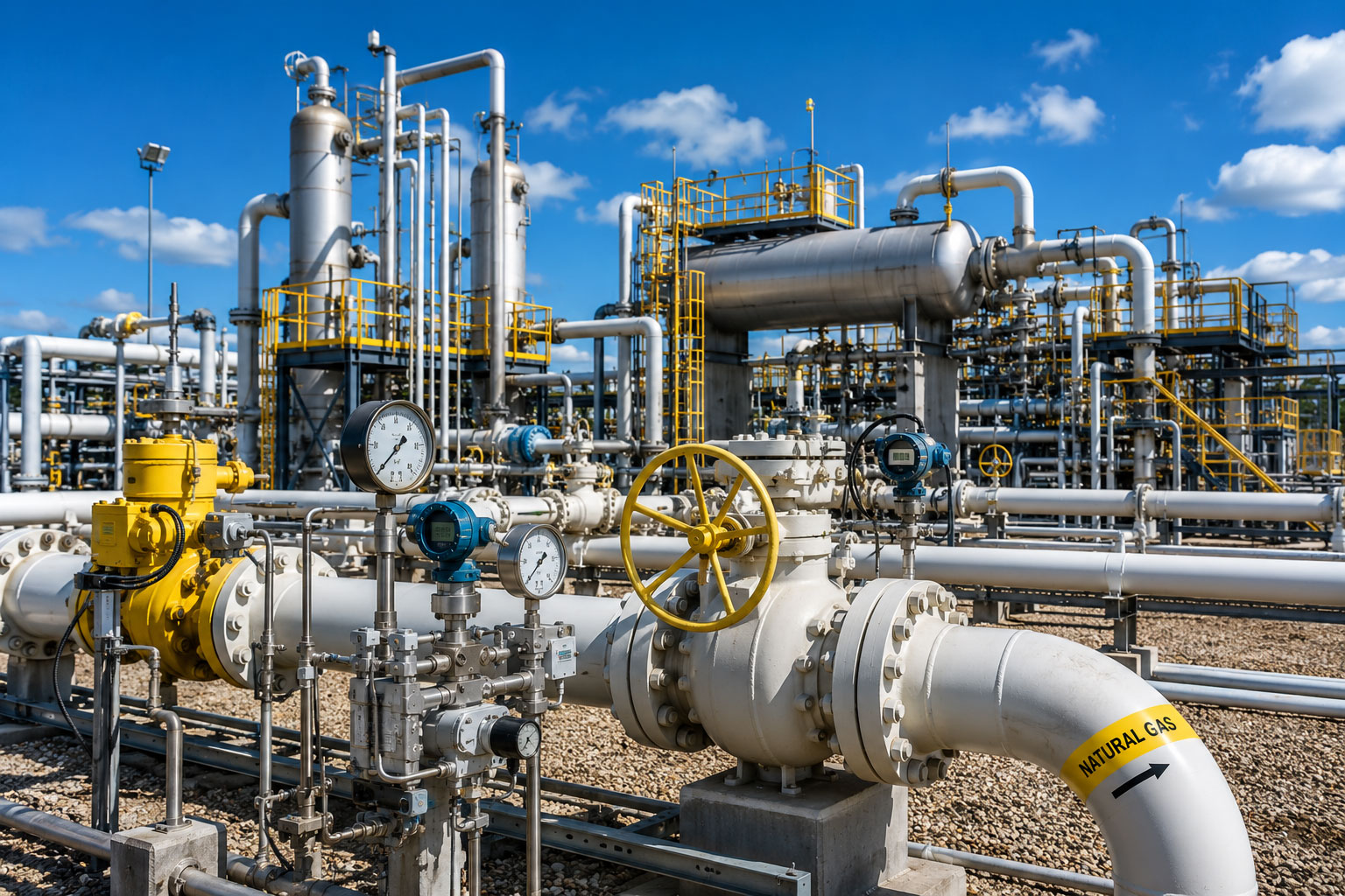 Gasfield equipment and supplies